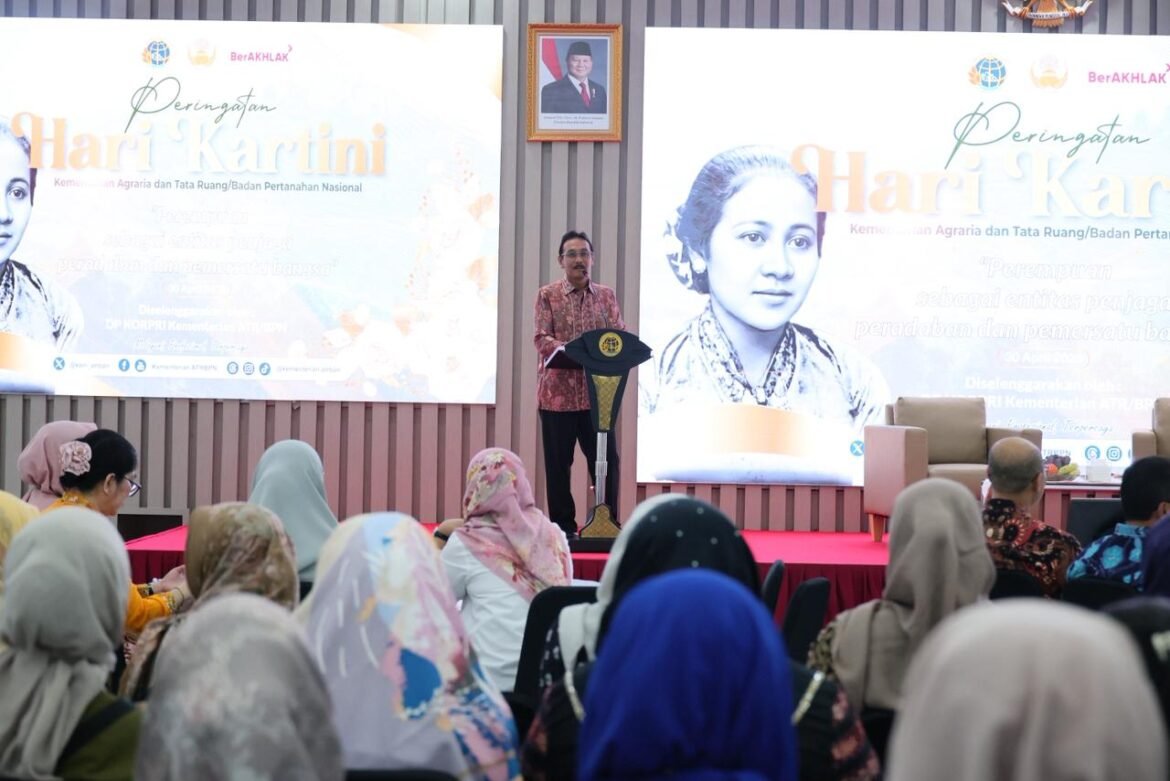 Peringatan Hari Kartini di Kementerian ATR/BPN, Perempuan Jadi Penggerak Layanan Pertanahan dan Tata Ruang