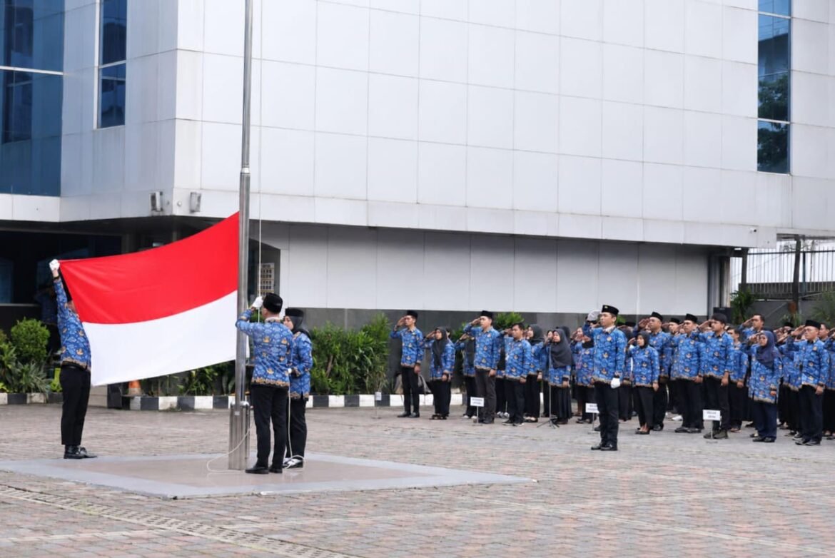 Peringati Harkitnas ke-118, Kementerian ATR/BPN Gelar Upacara dengan Semangat Jaga Tunas Bangsa demi Kedaulatan Negara