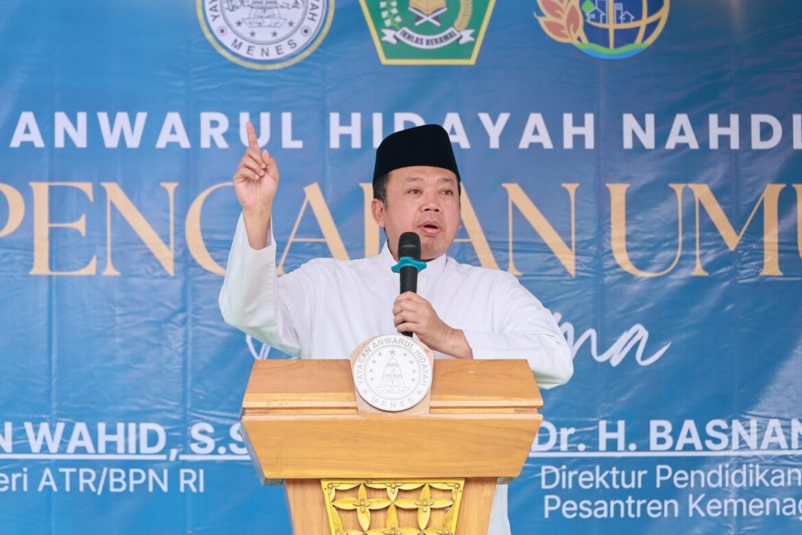 Bicara Soal Amanah Pimpinan dalam Pengajian di Pandeglang, Menteri Nusron: Permudah Rakyat