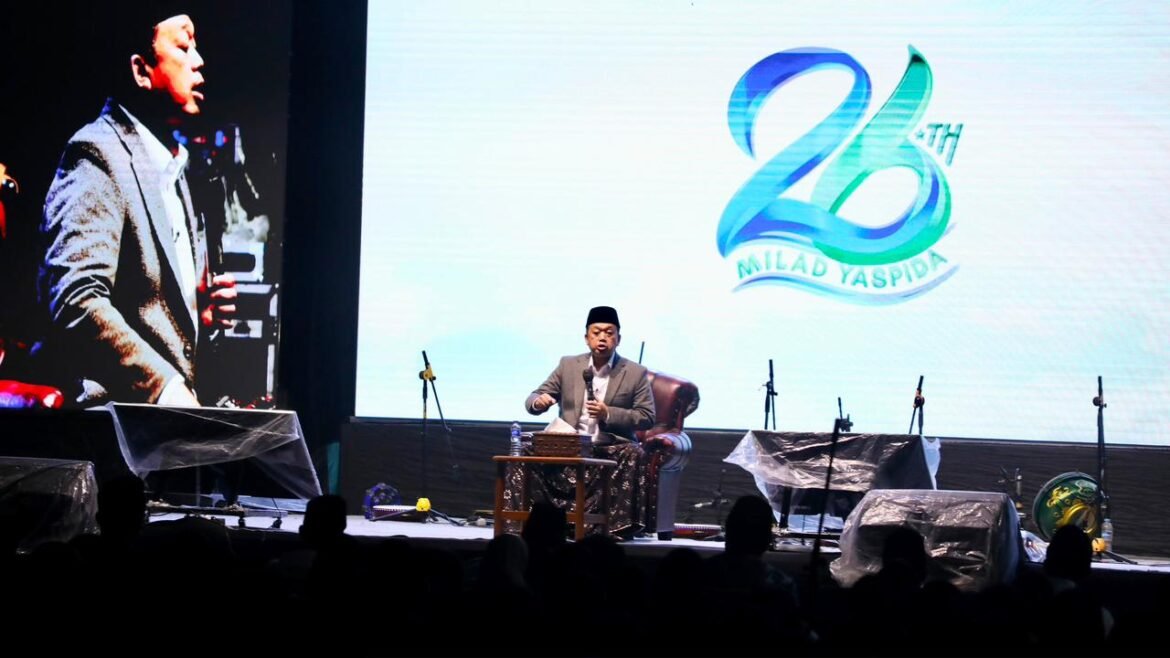 Hadiri Milad ke-26 YASPIDA, Menteri Nusron: Santri Harus Siap Menjadi Ulama, Teknokrat, dan Pemimpin Bangsa
