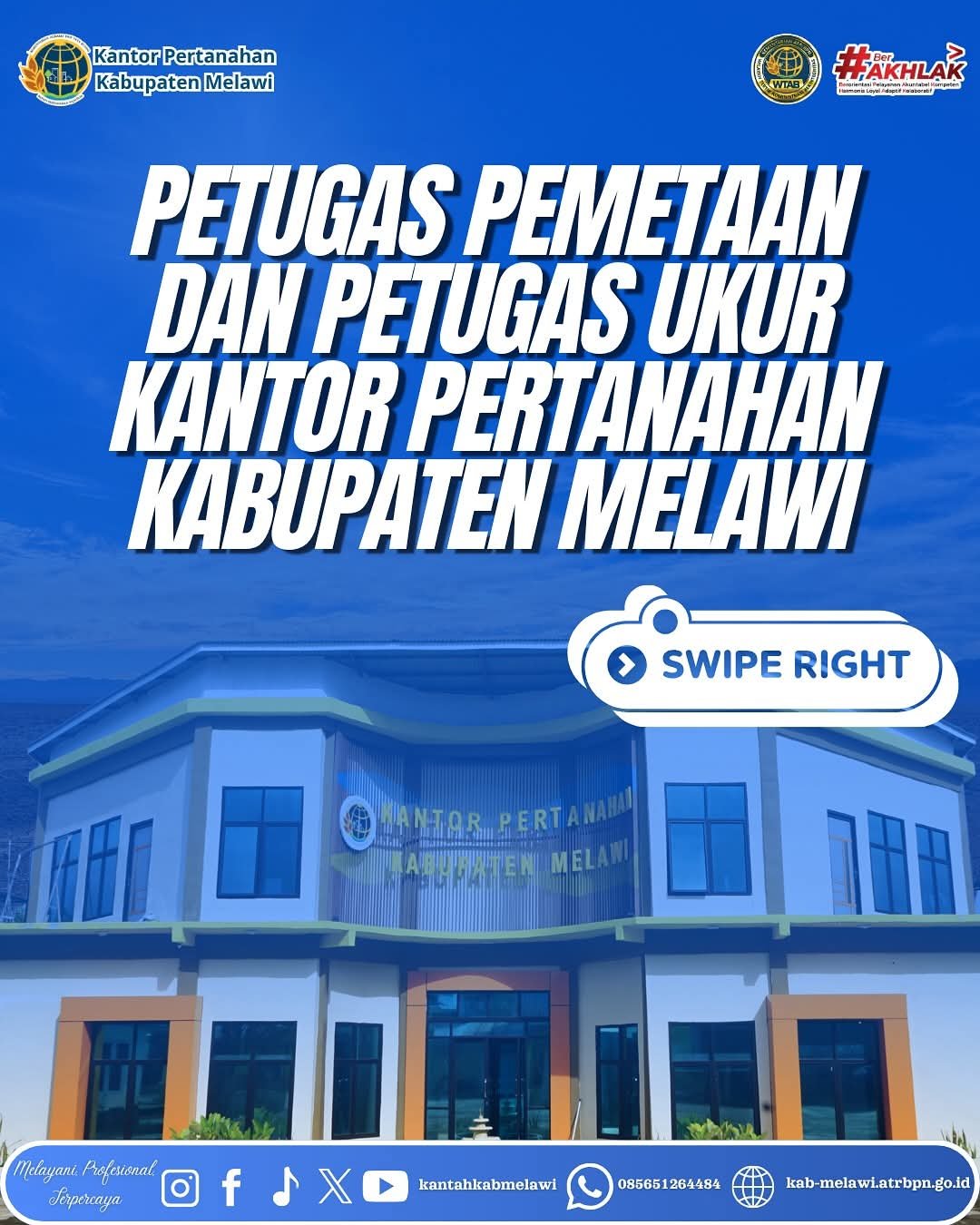 Yuk Kenali Petugas Pemetaan dan Petugas Ukur Resmi Kantor Pertanahan Kabupaten Melawi 😁